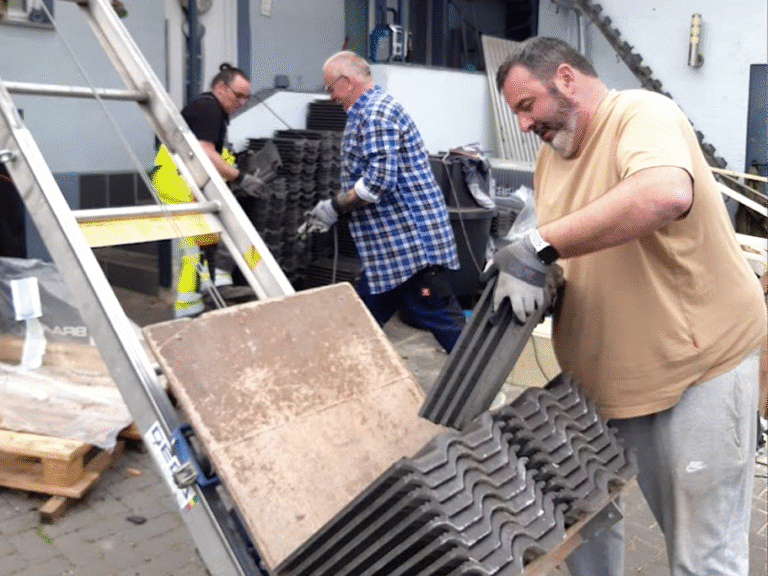 Reparatur nach Sturmschaden